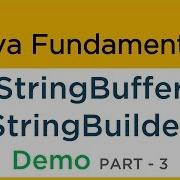 Java StringBuffer StringBuilder Example Java Tutorial For Beginners 7 3