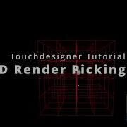 3D Render Picking Kinect Touchdesigner Tutorial