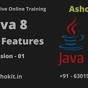 Java 8 Features 8 00 PM IST Session 01 Ashok IT