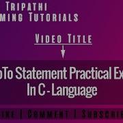 GoTo Statement Practical Part 55