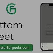Flutter Bottom Sheets A Comprehensive Guide With Examples