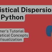 Statistical Dispersion With Python