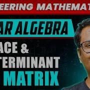 Engineering Mathematics Trace Determinant Of Matrix Linear Algebra By GP Sir