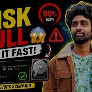 Disk Full Issue In Linux Fix It With Shell Script Real DevOps Scenario