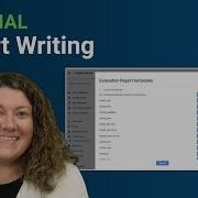 Report Writing SpEd Tutorial