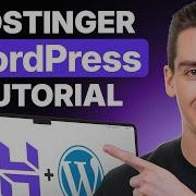 Hostinger WordPress Tutorial 2026 COMPLETE Step By Step Website Setup