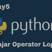 Membuat Contoh Operator Logika Python