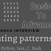 Python Pattern Programs Printing Number Patterns In Python Pattern Programs In Python HH