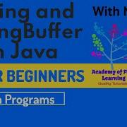 Details Of String And StringBuffer Classes In Java String Manipulation Practical Programs