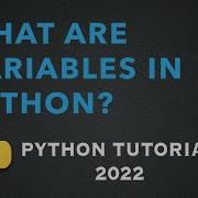What Are Variables In Python Python Tutorial 2022