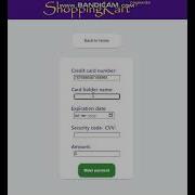 Credit Card Payment Model Using React Router And Context API
