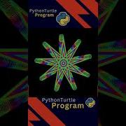 Python Turtle Beautiful Pattern Program 9