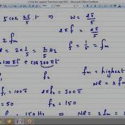 SIGNALS SYSTEMS Nyquist Rate 1