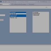 Programming In Visual Basic NET Fill Listbox From Selected Items In Another Listbox In Vb Net
