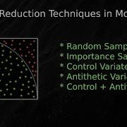 Variance Reduction Techniques In Monte Carlo Methods