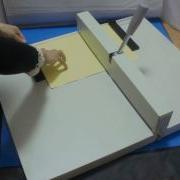 Manual Paper Scoring Heavy Duty Creasing Machine Paper Marking Press 460mm