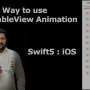 UITableView Animation Professional IOS Developer