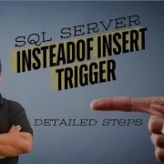 Instead Of Insert Trigger SQL Server