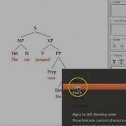 Syntax Parsing With Syntax Tree Editor