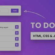 To Do List With Javascript Step By Step Javascript Project