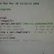Read Serial Data From Arduino Using Python V3