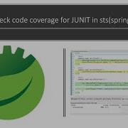 Sts How To Check Code Coverage In Springtoolsuite Junit Codecoverage