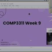 COMP3311 Wk9 Minimal Cover 3NF And BCNF Decomposition