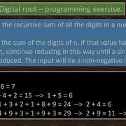 Sum Of Digits Digital Root A Python Programming Exercise For Beginners