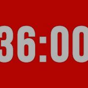 36 Minute Timer With Alarm Without Music