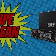Как правильно и безопасно стереть данные с SSD диска