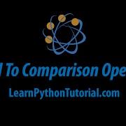 Python Equal To Comparison Operator