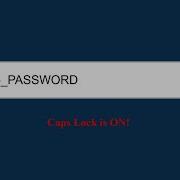 Detect CAPS LOCK With JavaScript