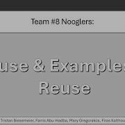 Software Reuse And Examples Of Reuse