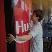 Coke Coca Cola Hug Me Machine In NUS Singapore