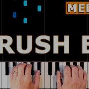 Sheet Music Boss RUSH E Piano Tutorial MEDIUM