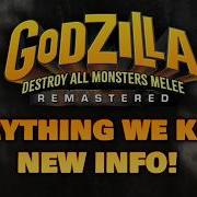 Godzilla Destroy All Monsters Melee Remastered Всё что известно на данный момент