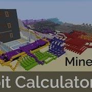 Minecraft 8 Bit Calculator V2