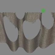 Stress Test Cloth Simulation Using Verlet Integration