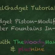VoxelGadget Tutorial No 2 Piston Modifiers Water Fountains