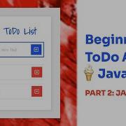 Todo App Vanilla Javascript Part 2 Javascript