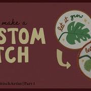 How To Digitize A Custom Patch Design Applique Satin Border Embrilliance StitchArtist