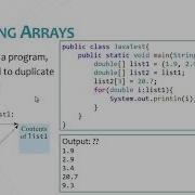 Copying Arrays In Java