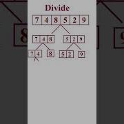 Merge Sort Algorithm Divide Part 1 Dsa Coding