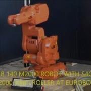 ABB IRB140 M2000 ROBOT WITH S4C PLUS M2000 CONTROLLER AT EUROBOTS
