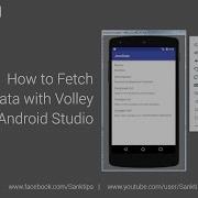 How To Fetch JSON Data With Volley In Android Studio Sanktips