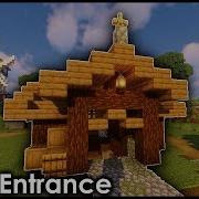 Minecraft Mine Entrance Hut Tutorial