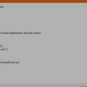 How To Handle Button Events In Java AWT