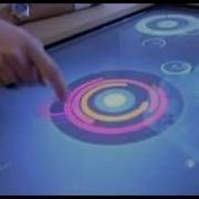 GestureTek S Multi Touch Table With Object Recognition For Interactive Retail Marketing