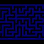 MAZE40 BAS GW BASIC Perfect Maze Generator 40 Column Text
