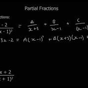 Partial Fractions With A Repeated Factor
